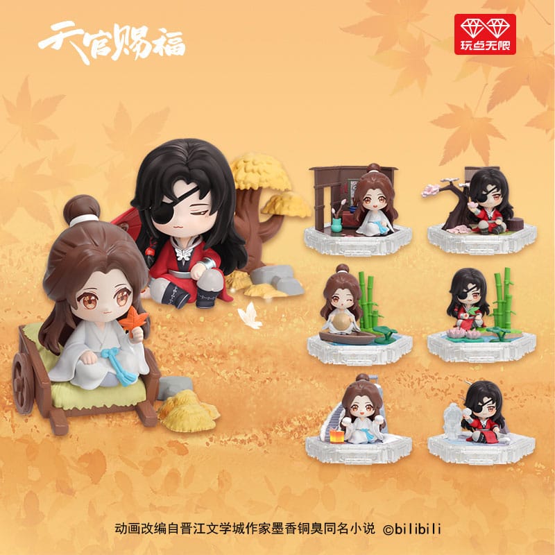 Heaven Official's Blessing Mini Figures Four Season Companion Series 9 cm Display (8) P057486