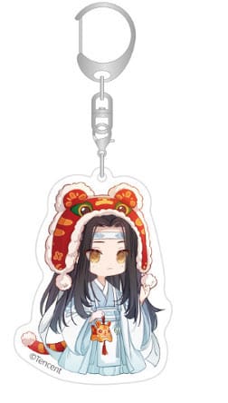 Grandmaster of Demonic Cultivation Acrylic Keychain Lan Wangji Chibi Style 7 cm P057587