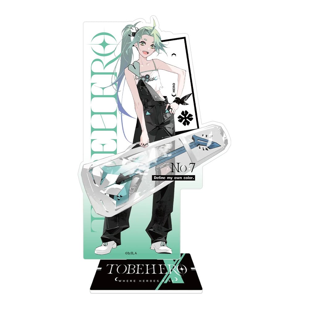 To Be Hero X Acrylic Stand Hero Show Series Lucky Cyan 17 cm P057598