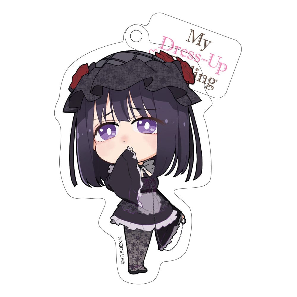 My Dress-Up Darling Acrylic Keychain Marin Shizuku Cosplay Chibi Style 8 cm P057648