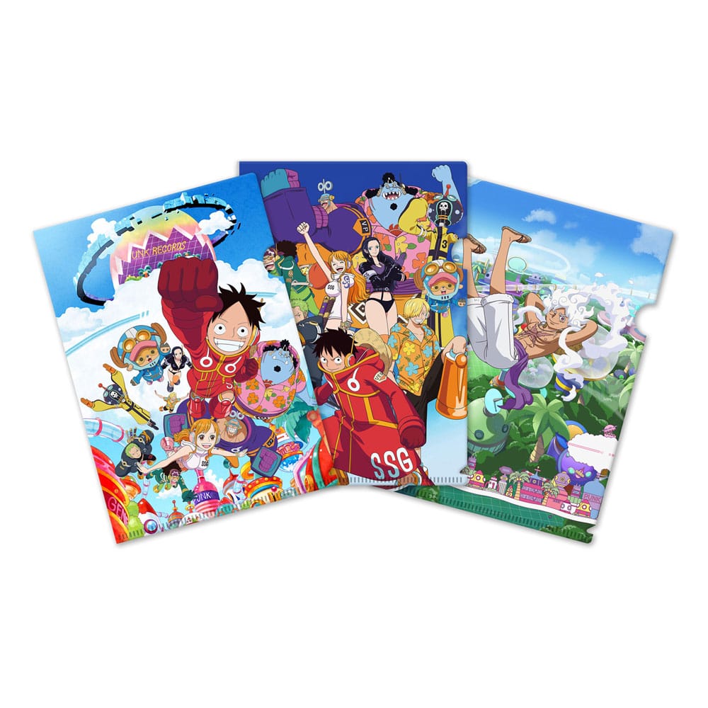 One Piece Clearfile 3-Set Egghead Saga P057707