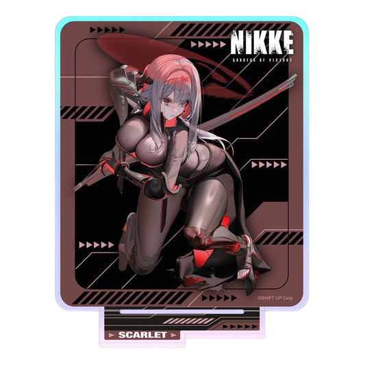 Goddess of Victory: Nikke Crouching Series Acrylic Stand Scarlet Holographic 14 cm P057768
