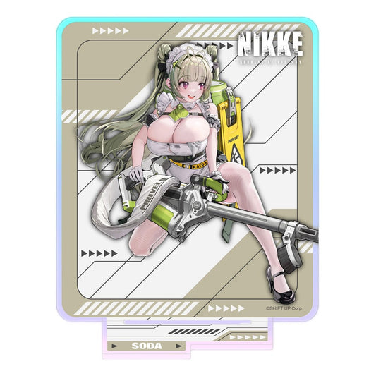 Goddess of Victory: Nikke Crouching Series Acrylic Stand Soda Holographic 14 cm P057772
