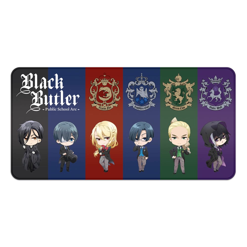 Black Butler XXL Mousepad Chibi & Emblem P068526