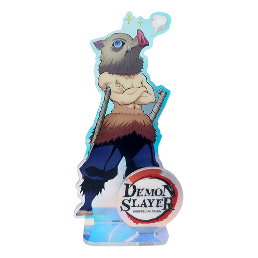Demon Slayer: Kimetsu no Yaiba Acrylic Stand Inosuke Holographic 16 cm P066274