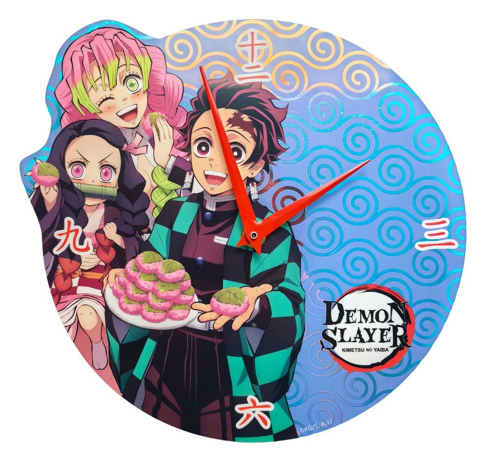 Demon Slayer: Kimetsu no Yaiba Wall Clock Holographic P074046