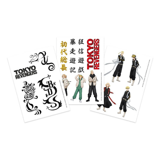 Tokyo Revengers Temporary Tattoos Set P066275