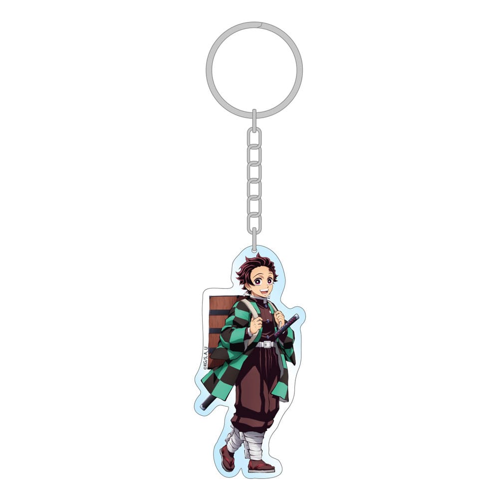 Demon Slayer: Kimetsu no Yaiba Acrylic Keychain Tanjiro Holographic 8 cm P066276