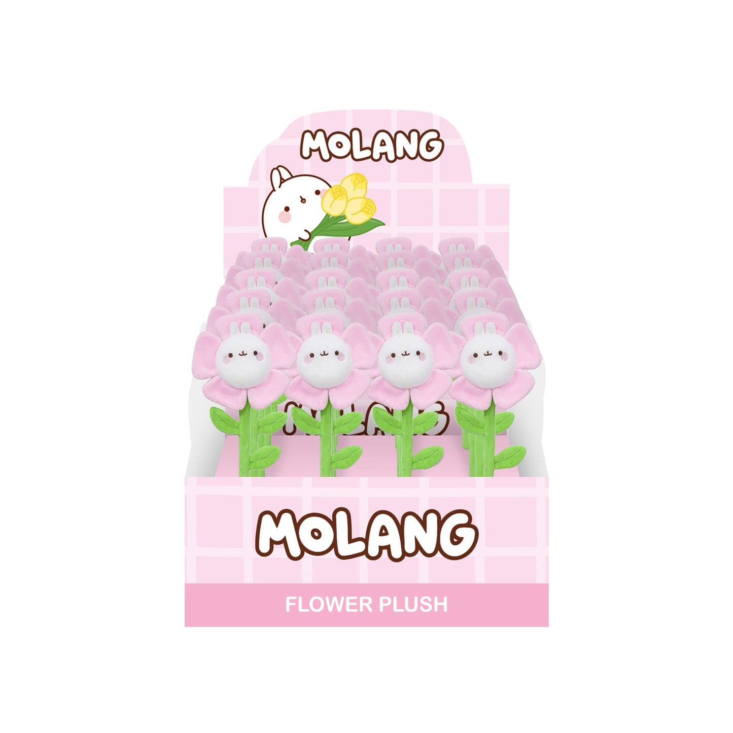 Molang Plush Figures Cute Flower 33 cm Display (20) P057813