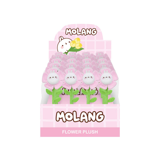 Molang Plush Figures Cute Flower 33 cm Display (20) P057813