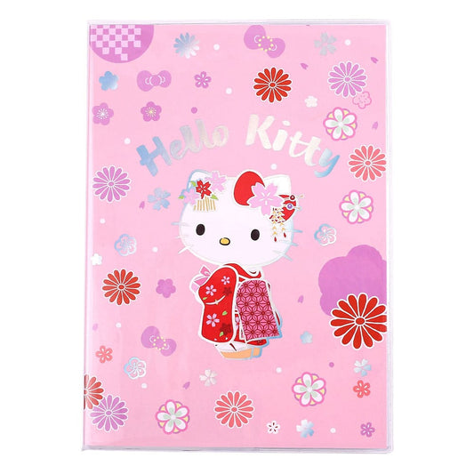 Sanrio Notebook Hello Kitty Kimono Holographic Checkered P068533