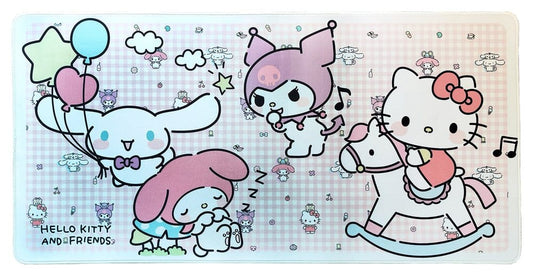 Sanrio Pink Black Party Series XXL Mousepad Hello Kitty & Friends Infant Style P074063