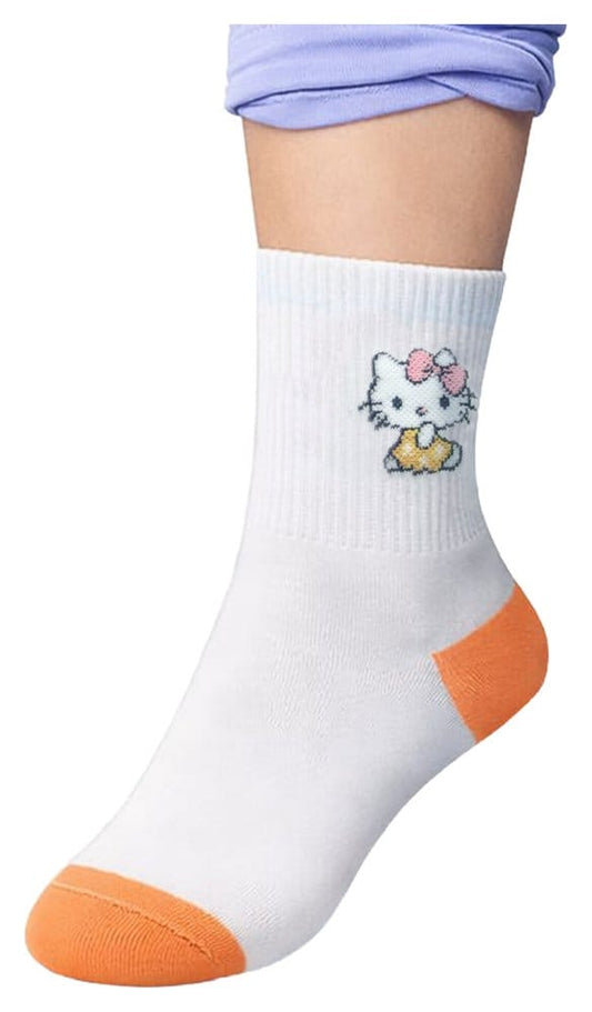 Sanrio Socks Hello Kitty Buttercream Long 36-40 P074654