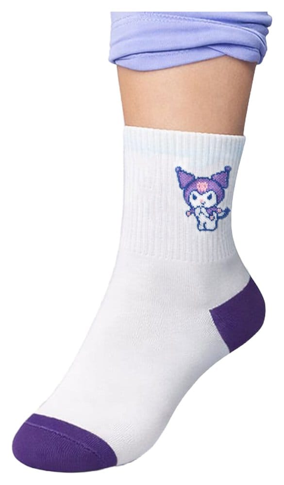 Sanrio Socks Kuromi Japanese Long 36-40 P074655