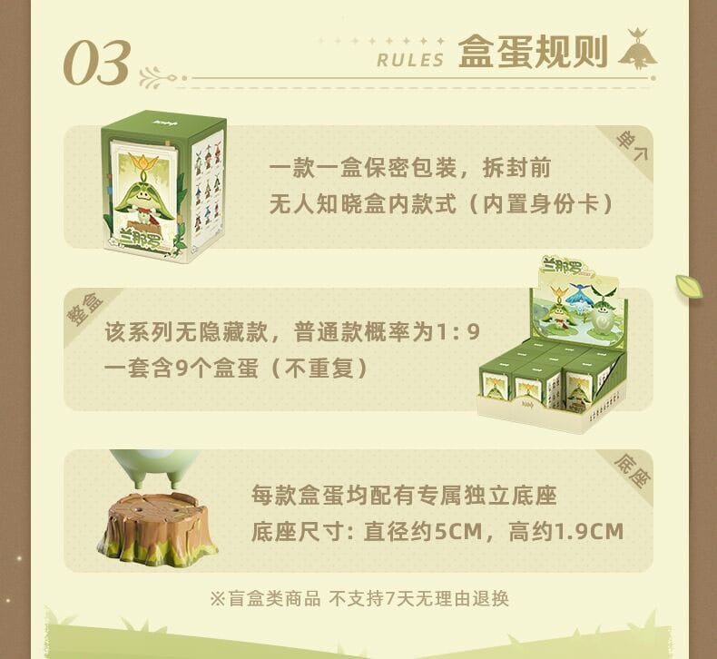 Genshin Impact Blind Box Mini Figures Aranara Series Display (9) P057884