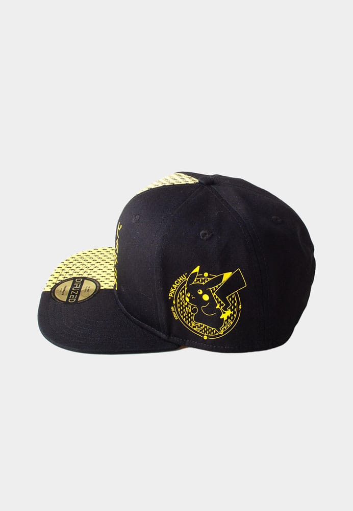 Pokemon Snapback Cap Block Pikachu P057916