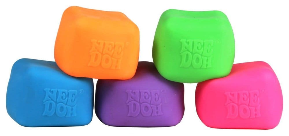 NeeDoh Squeeze Ball Nice Cube Glow (Glow in the Dark) 5 cm Display (12) P073317