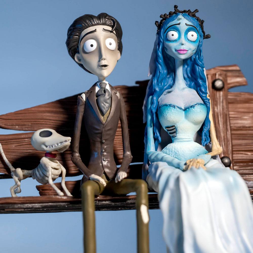 Corpse Bride PVC Statue Zero Time to Rest P057955