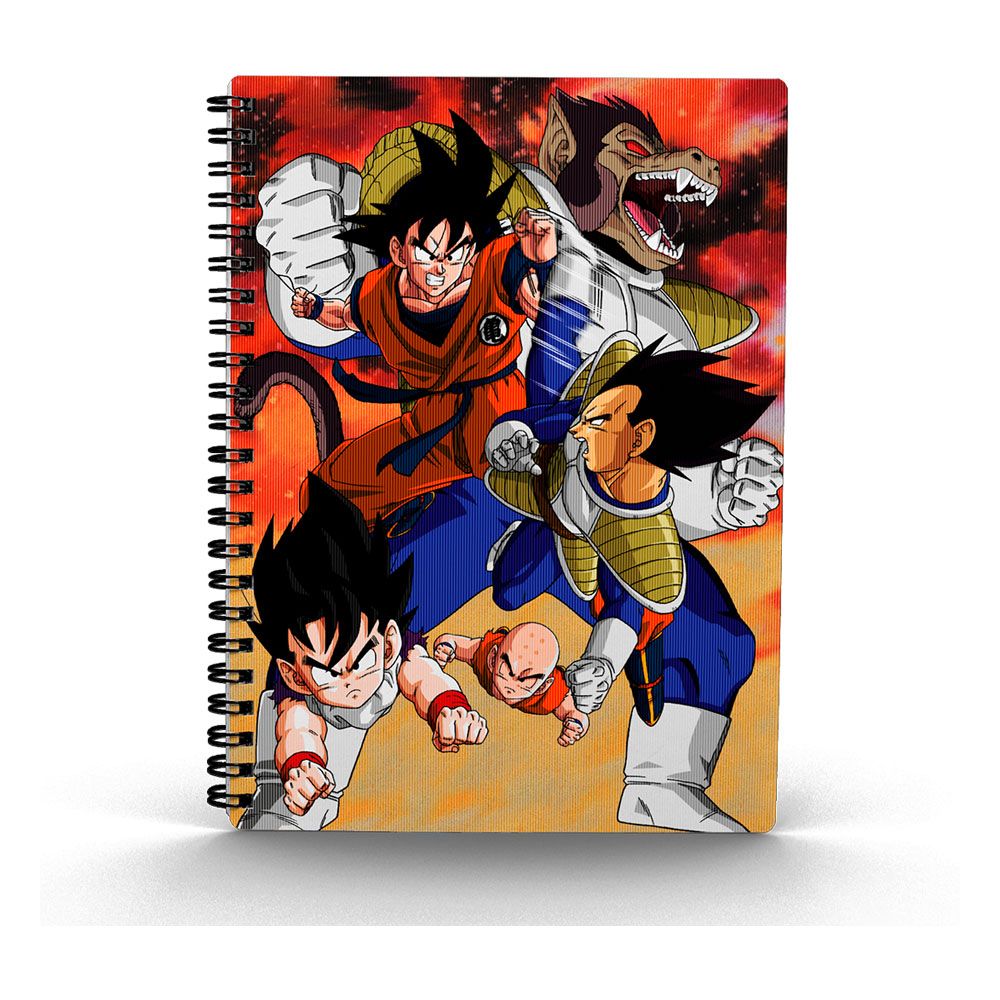 Dragon Ball Z Notebook with 3D-Effect Goku vs Vegeta P057973