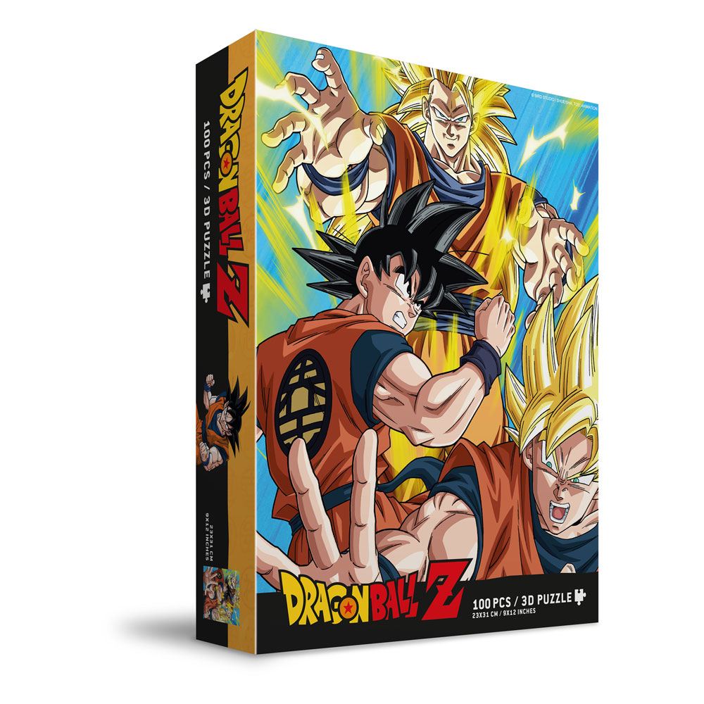Dragon Ball Z Jigsaw Puzzle with 3D-Effect Goku Saiyan (100 pieces) P057974