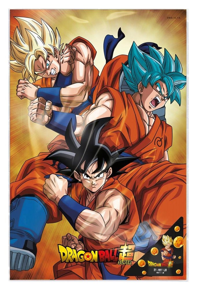 Dragon Ball Super 3D Poster Champa Goku 38 x 58 cm P071444