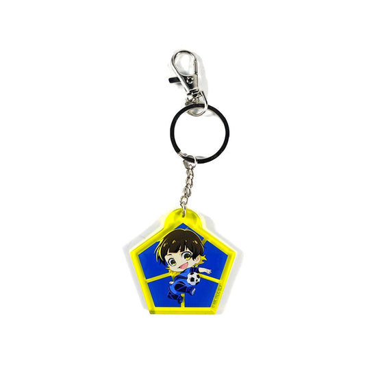 Blue Lock Acrylic Keychain Meguru Rachira Chibi Style 5 cm P058020