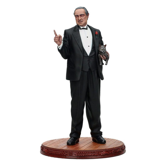 The Godfather Movie Icons PVC Statue Don Vito Corleone The Offer 20 cm P058052