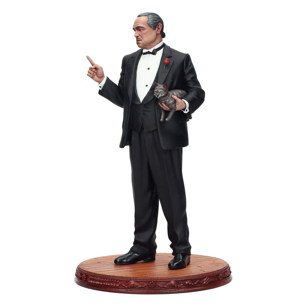 The Godfather Movie Icons PVC Statue Don Vito Corleone The Offer 20 cm P058052