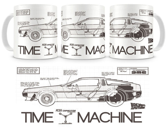 Back to the Future Mug Time Machine P065797