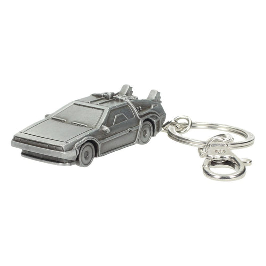 Back to the Future Metal Keychain DeLorean 7 cm P058064