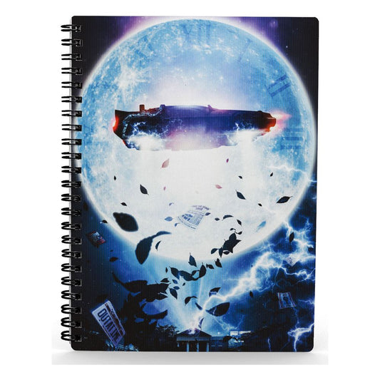 Back to the Future Notebook with 3D-Effect DeLorean P065804