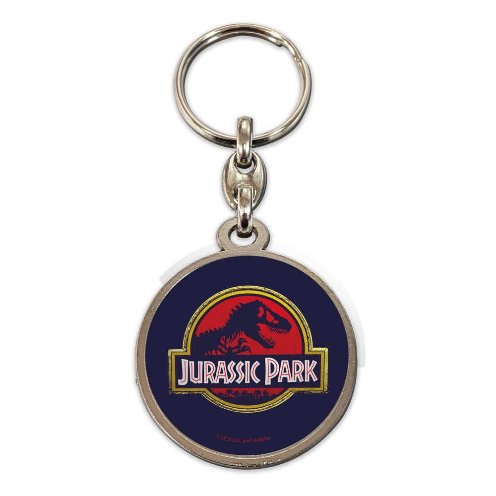 Jurassic Park Metal Keychain Movie Logo 7 cm P058071