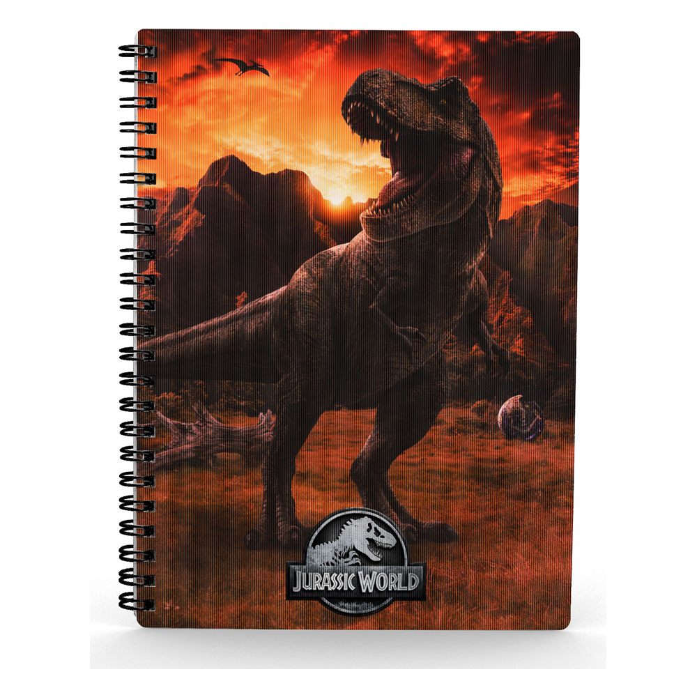 Jurassic World Notebook with 3D-Effect Into The Wild P058075
