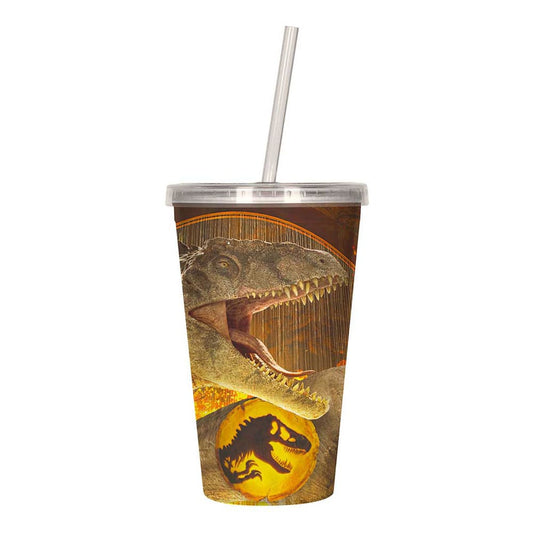 Jurassic World 3D Cup & Straw Dominion P058079