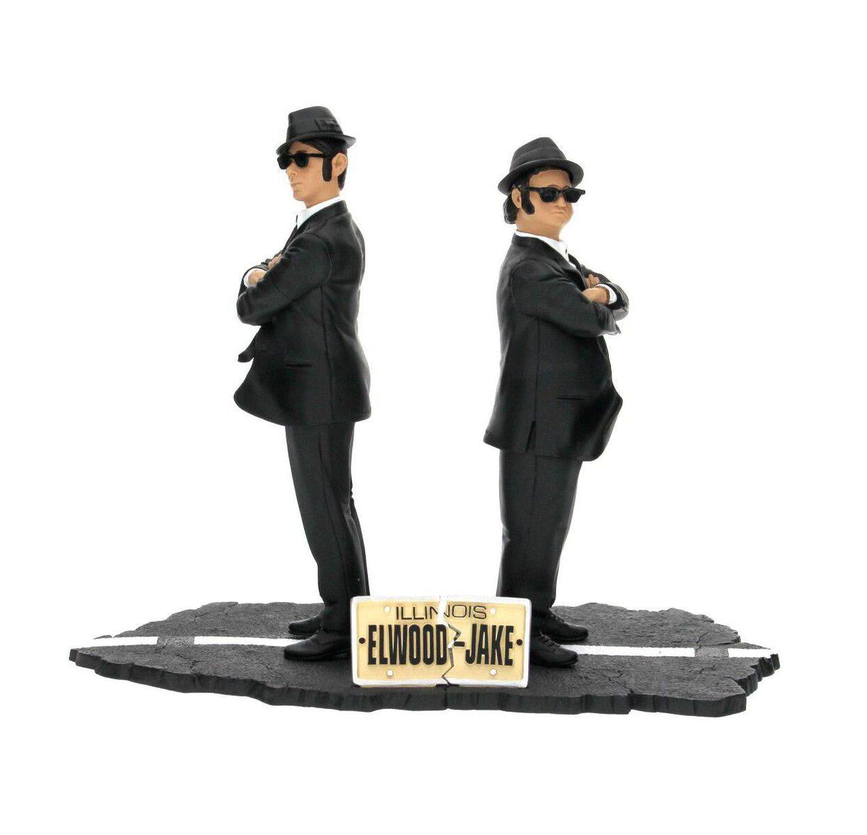 Blues Brothers Movie Icons Statue 2-Pack Jake & Elwood 18 cm P058096