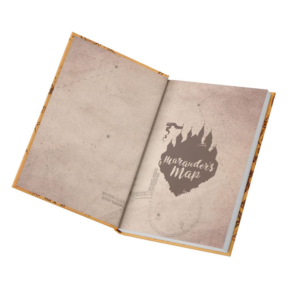 Harry Potter Notebook with Light Marauder's Map P058118