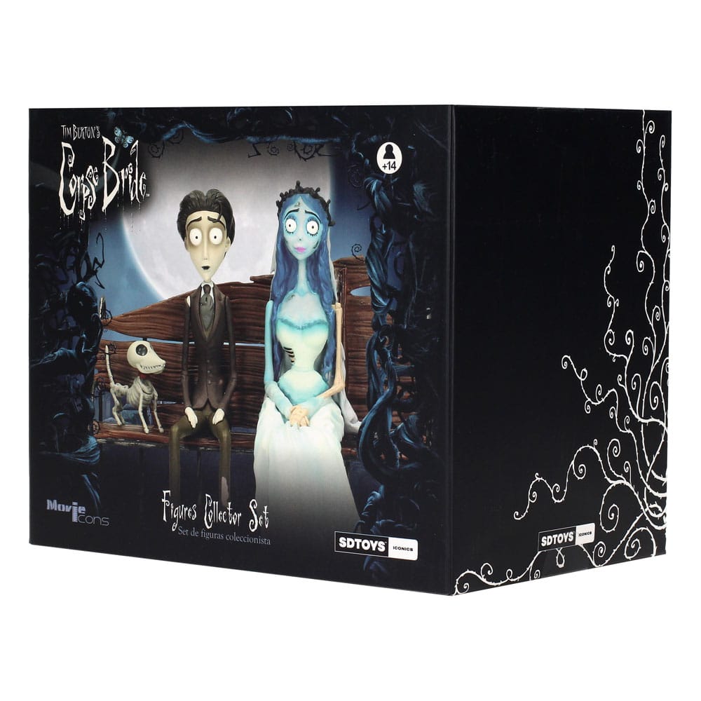Corpse Bride Gift Set figure & Keyring Victor & Emily P065992