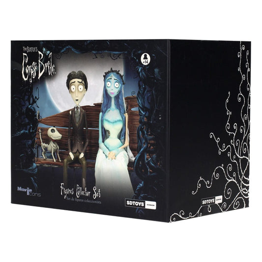 Corpse Bride Gift Set figure & Keyring Victor & Emily P065992