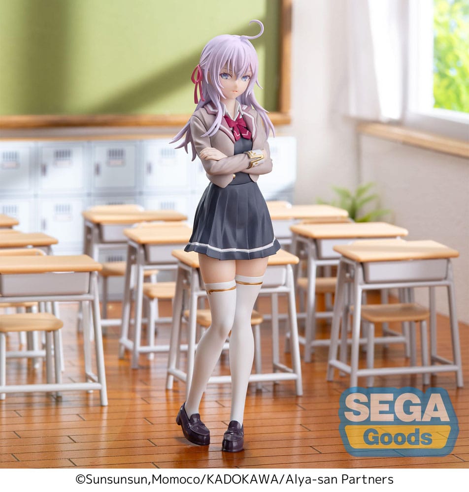 Alya Sometimes Hides Her Feelings in Russian Luminasta PVC Statue Alya Uniform Ver. 18 cm P058211