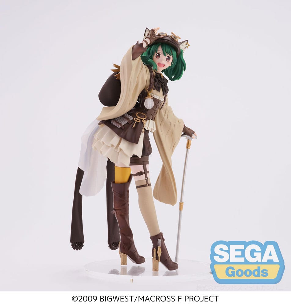 Macross Frontier FIGURIZMa PVC Statue Ranka Lee Oshare Macross Revolution Ver. 17 cm P058213