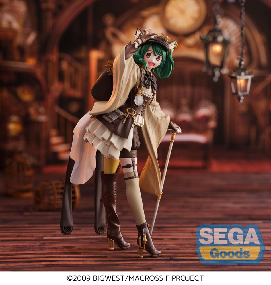Macross Frontier FIGURIZMa PVC Statue Ranka Lee Oshare Macross Revolution Ver. 17 cm P058213