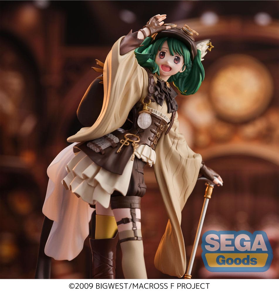 Macross Frontier FIGURIZMa PVC Statue Ranka Lee Oshare Macross Revolution Ver. 17 cm P058213