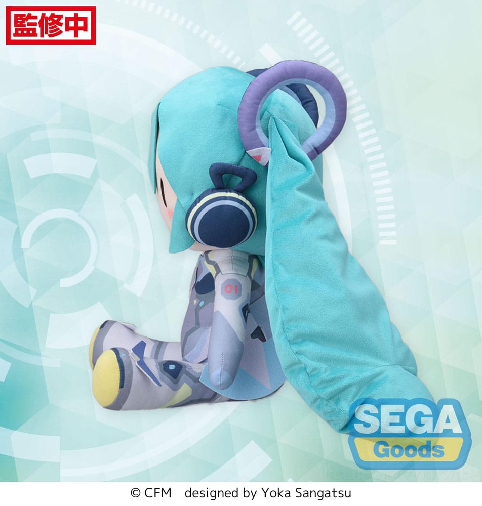 Character Vocal Series 01: Hatsune Miku Fuwa Petit Plush Figure Hatsune Miku Miku with You 2024 Ver. LL 40 cm P058256