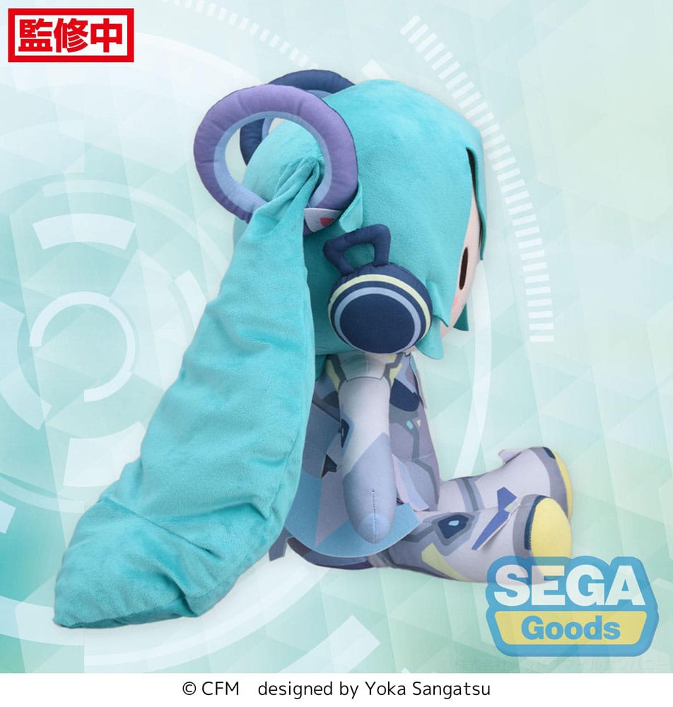 Character Vocal Series 01: Hatsune Miku Fuwa Petit Plush Figure Hatsune Miku Miku with You 2024 Ver. LL 40 cm P058256