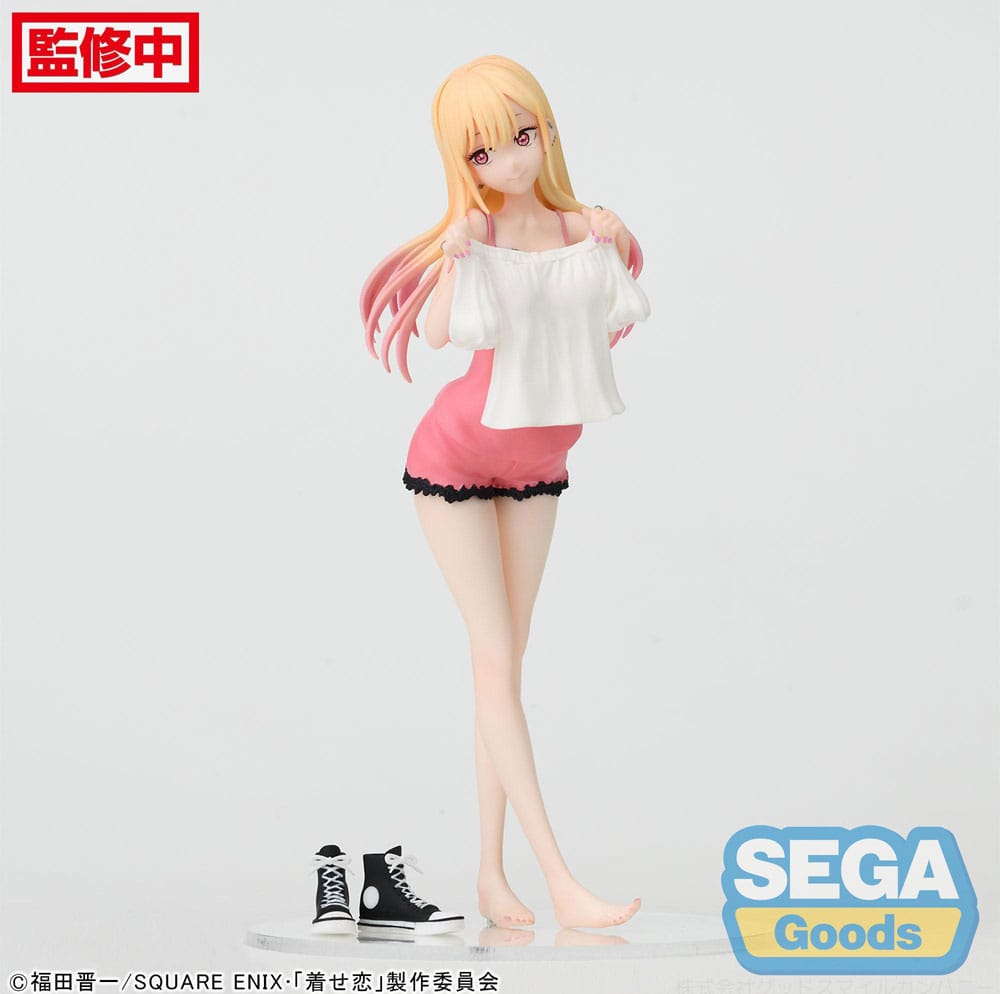 MY DRESS-UP DARLING LUMINASTA PVC STATUE MARIN KITAGAWA TRYING ON 18 CM