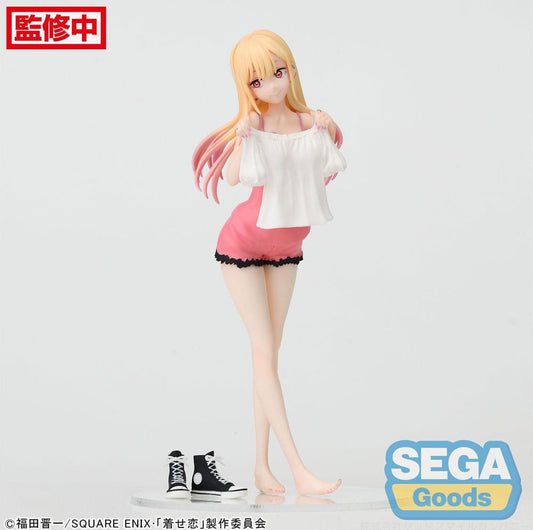 MY DRESS-UP DARLING LUMINASTA PVC STATUE MARIN KITAGAWA TRYING ON 18 CM