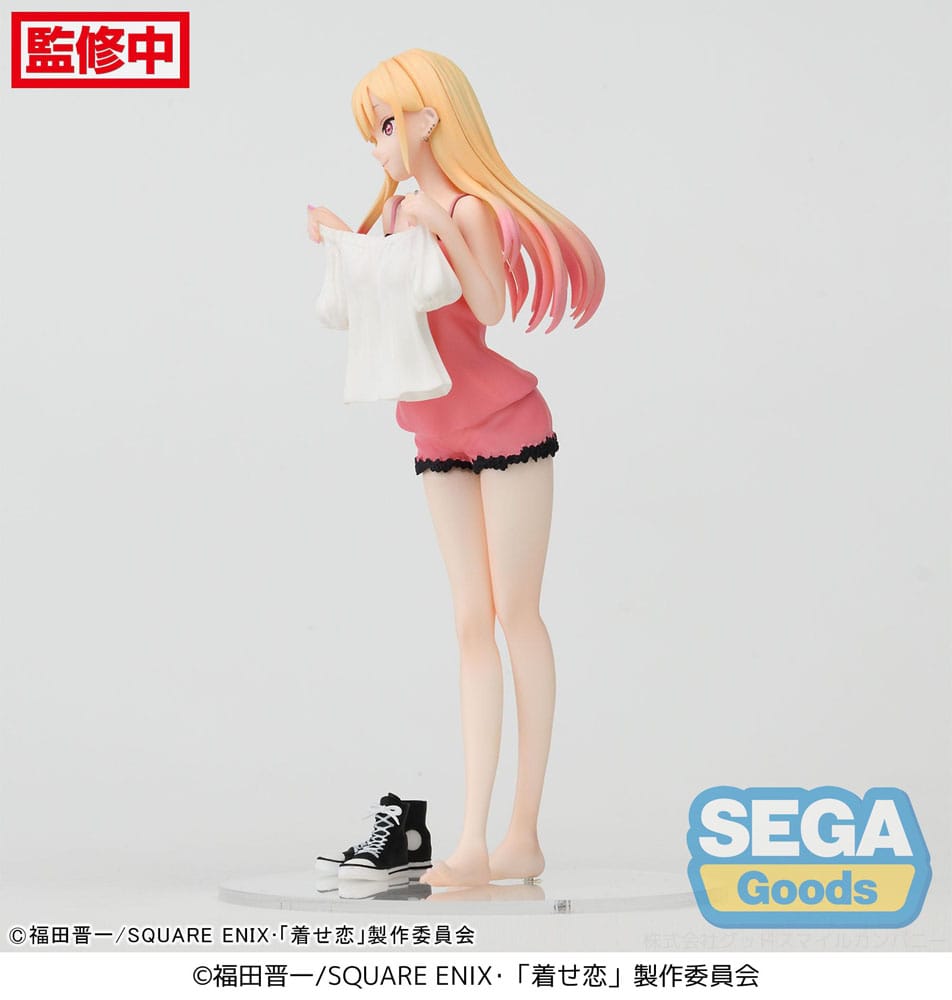 MY DRESS-UP DARLING LUMINASTA PVC STATUE MARIN KITAGAWA TRYING ON 18 CM