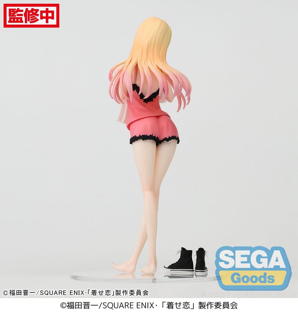 MY DRESS-UP DARLING LUMINASTA PVC STATUE MARIN KITAGAWA TRYING ON 18 CM
