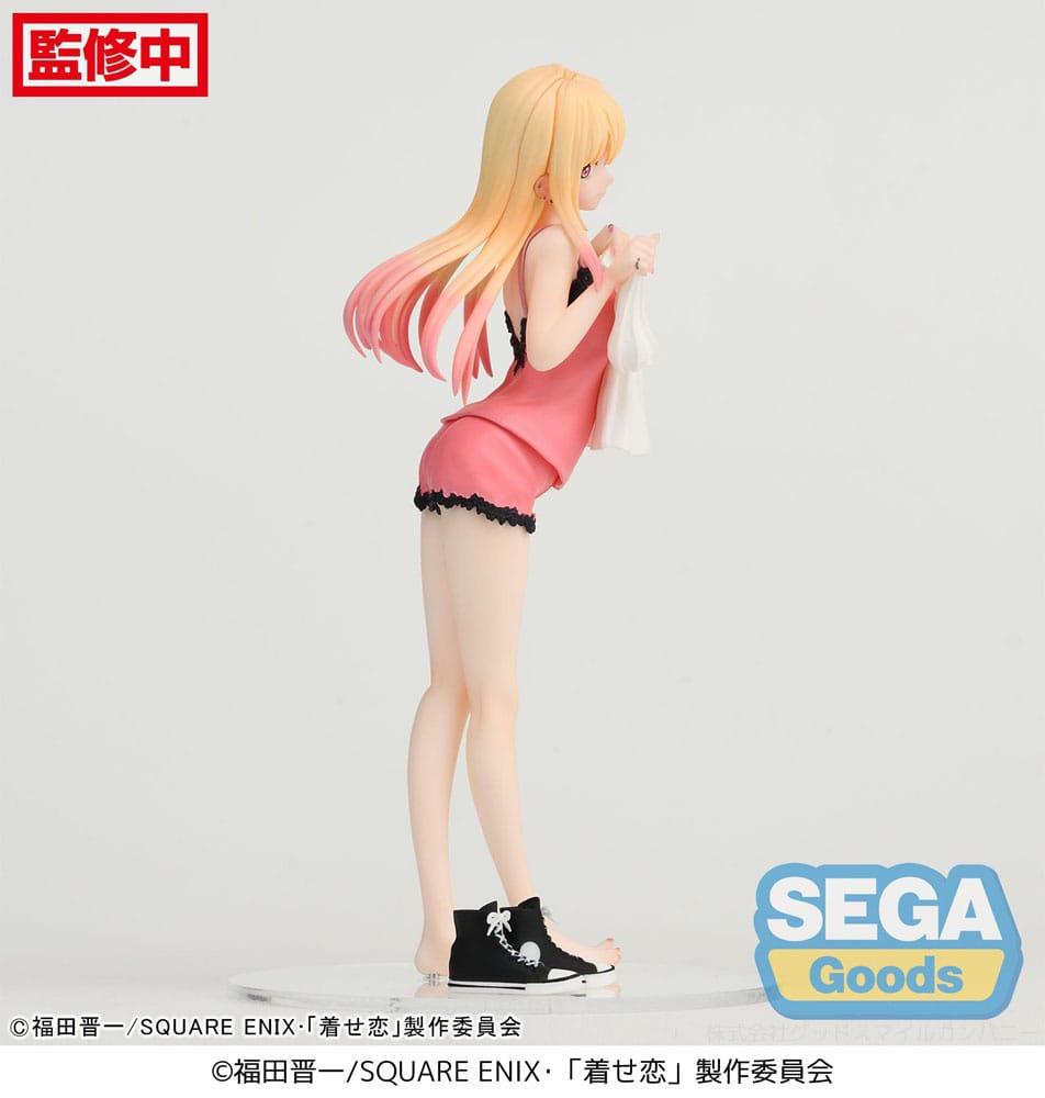 MY DRESS-UP DARLING LUMINASTA PVC STATUE MARIN KITAGAWA TRYING ON 18 CM