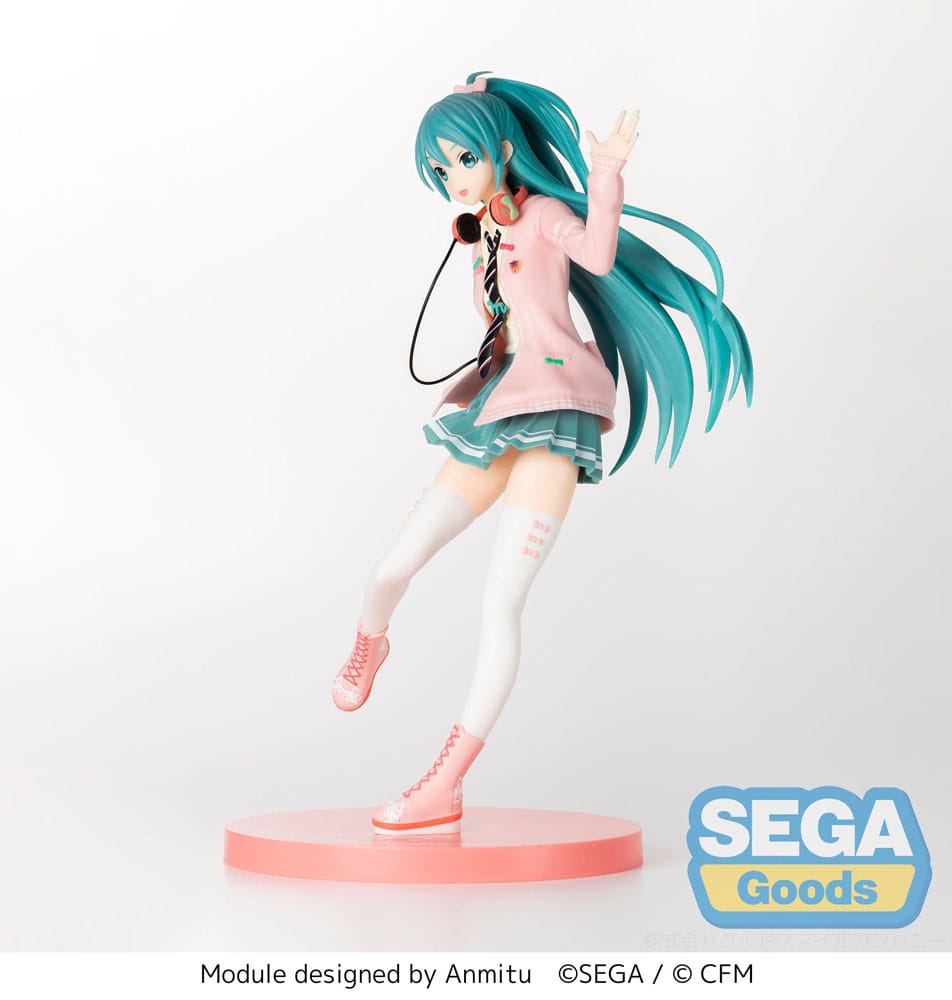 Hatsune Miku Project DIVA Arcade SPM PVC Statue Hatsune Miku Ribbon Girl 24 cm P068546